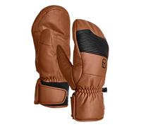 ORTOVOX FULL LEATHER MITTEN M, 56344, Bristle Brown, XS