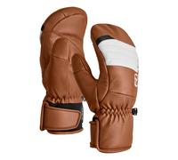Ortovox - Full Leather Mitten - Moufles femme Bristle Brown - XS