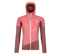 Ortovox - Ladiz Hybrid Jacket - Veste en laine mérinos femme Mountain Rose - L
