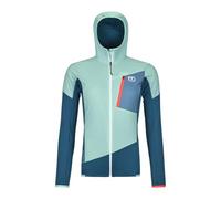 ORTOVOX Ladiz Hybrid Jacket W Manteau, Bleu pétrole, M Mixte