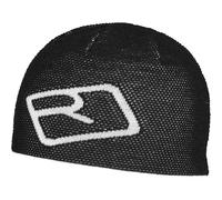 Ortovox Merino Logo Knit Beanie Noir - Bonnets et bandeaux outdoor hommes