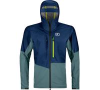 Ortovox - Veste de freeride - Mesola Jacket M Deep Ocean pour Homme en Laine - Taille L - Bleu Bleu L