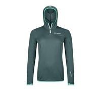 ORTOVOX Mixte Fleece Light Grid Zn Hoody W Maillot De Survêtement, Gris Arctique Foncé, M EU