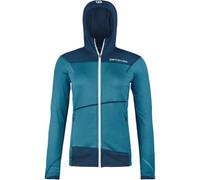 ORTOVOX Mixte Fleece Light Hoody W Maillot De Survêtement, Bleu (Mountain Blue), L EU