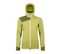 ORTOVOX PALA HOODED JACKET W - Veste à capuche athlétique extrêmement résistante avec stretch pour l’escalade alpine - JAUNE - FEMME - XL