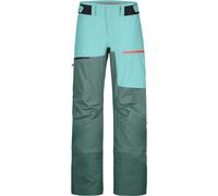Ortovox - Pantalon de freeride - 3L Ravine Shell Pants W Arctic Grey pour Femme en Laine - Taille XS - Bleu Bleu XS