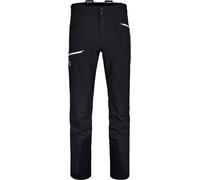 Ortovox - Pantalon de ski de rando coupe-vent et déperlant - Pizol Pants M Black Raven pour Homme en Softshell - Taille L - Noir Noir L