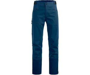 Ortovox - Pantalon déperlant et respirant avec empiècements GORE-TEX® - Ortler Softshell Plus Pants M Blue Nunatak pour Homme en Laine - Taille M Navy M