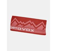 Ortovox - Peak Headband - Bandeau laine mérinos Sunset Orange - Taille unique
