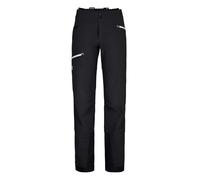 Ortovox - Pantalon de ski de rando coupe-vent et déperlant - Pizol Pants W Black Raven pour Femme en Softshell - Taille M - Noir Noir M