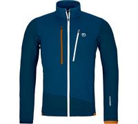 Sweat-shirt homme Ortovox Fleece Grid Jacket M Taille: XL / Couleur: bleu foncé
