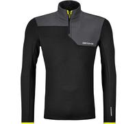 Ortovox - Fleece Light Zip Neck M Black Raven - L - Polaire
