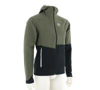 Ortovox - Veste de ski de randonnée légère, respirante et coupe-vent - Punta Berrino Hooded Jacket M Dark Wild Herbs pour Homme en Laine - Taille S - Kaki S