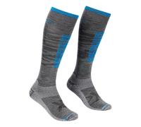 Ortovox Ski Compression Long Socks Homme Gris - Chaussettes et guêtres outdoor hommes 45/47