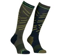 Chaussettes ski de randonnÃ©e ORTOVOX SKI TOUR LONG SOCKS M (dark wild herbs) Homme 45-47