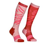 Chaussettes de ski de randonnÃ©e ORTOVOX SKI TOUR LONG SOCKS W (sunset orange) Femme 35-38