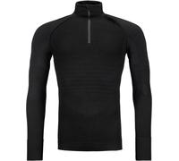 Ortovox - Sous-vêtement en laine de mérinos - 230 Competition Zip Neck M Black Raven pour Homme en Laine - Taille M - Noir Noir M