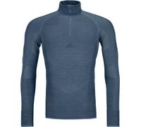 Ortovox 230 Competition Zip Neck Hommes T-shirt fonctionnel L Bleu