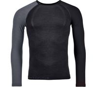 Ortovox – Maillot homme 120 Comp Light – manches longues – Mérinos – Black Raven – S