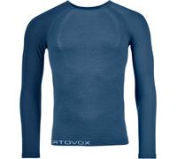 Ortovox - Sous-vêtement thermique - 120 Comp Light LS M Light Nunatak en Laine - Taille M - Bleu Bleu M