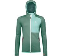 Ortovox Sweat à capuche polaire W S gris arctique