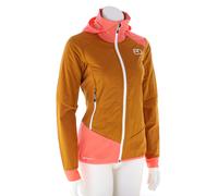 Ortovox Swisswool Col Becchei Hybrid Femmes Veste de randonnée XS Orange