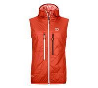 Ortovox - Swisswool Piz Boè Vest - Veste sans manches femme Sunset Orange - XL