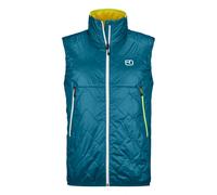 Ortovox - Swisswool Piz Vial Vest - Doudoune sans manche en laine mérinos homme Petrol Blue - XXL