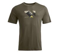 Ortovox - T-Shirt 140 Cool Landscape - Homme - Tops - Vert - Taille: M