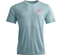 Ortovox - 140 Cool Mountain Gradient T-Shirt - Haut en mérinos - L - glacier grey
