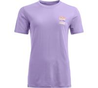 Ortovox - T-shirt de randonnée en laine de mérinos et Tencel™ régulant l'humidité et la température - 140 Cool Mountain Gradient T-shirt W Lush Violet XS