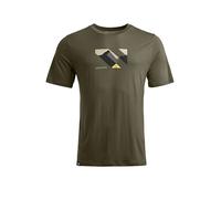 ORTOVOX T-shirt de sport homme Landscape TS 150COOL olive | S