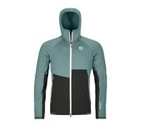 ORTOVOX, Veste à capuche en polaire côtelée pour homme