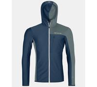 Ortovox - Fleece Light Grid Hooded Jacket - Veste polaire - XL - deep ocean