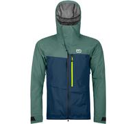 Ortovox - Veste de freeride - 3L Ravine Shell Jacket M Deep Ocean pour Homme en Laine - Taille L - Vert Vert L