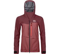 Ortovox - Veste de freeride - 3L Ravine Shell Jacket W Mountain Rose pour Femme en Laine - Taille M - Rouge Rouge M