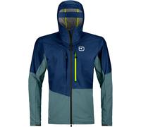 Ortovox - Veste de freeride - Mesola Jacket M Deep Ocean pour Homme en Laine - Taille M - Bleu Bleu M