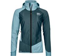 Ortovox - Veste de ski de randonnée - Col Becchei Jacket W Glacier Grey pour Femme en Laine - Taille S - Gris Gris S