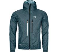 Ortovox - Veste de ski de randonnée - Swisswool Piz Boè Jacket M Dark Arctic Grey pour Homme en Laine - Taille XL - Gris Gris XL
