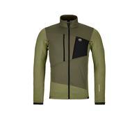 ORTOVOX Veste polaire quadrillée pour homme olive | XL