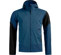 Ortovox - Veste polyvalente et respirante avec GORE-TEX® - Ortler Softshell Plus Jacket M Blue Nunatak en Laine - Taille L - Bleu Bleu L