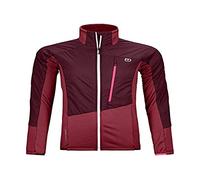 ORTOVOX Westalpen Swisswool Hybr JKT W Veste Femme, Rouge (Dark Blood), XL