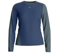 Ortovox - Women's 120 Cool Tec Fast Upward L/S - Haut en mérinos - S - blue nunatak