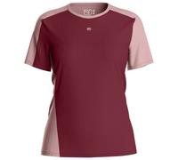 Ortovox - T-shirt de randonnée léger en laine mérinos - 120 Cool Tec Fast Upward T-shirt W Red Malbec pour Femme en Laine - Taille L - Violet Violet L