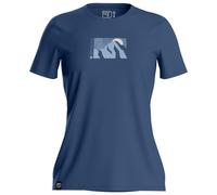 Ortovox - Women's 120 Cool Tec Mountain Sun T-Shirt - Haut en mérinos - S - blue nunatak