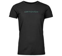 Ortovox - Women's 150 Cool Brand T-Shirt - Haut en mérinos - XS - black raven