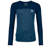 Ortovox - Women's 150 Cool Logo L/S - Haut en mérinos - S - deep ocean