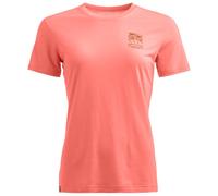 ORTOVOX 150 Cool Mtn Mission Ts W - Femme - Orange / Rose - taille M- modèle 2026