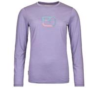 Ortovox - Women's 150 Cool Mountain Silhouette L/S - Haut en mérinos - L - lush lavender