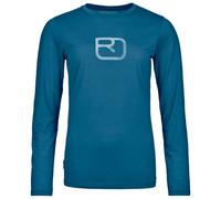 Ortovox - Women's 150 Cool Mountain Silhouette L/S - Haut en mérinos - XL - sea surface